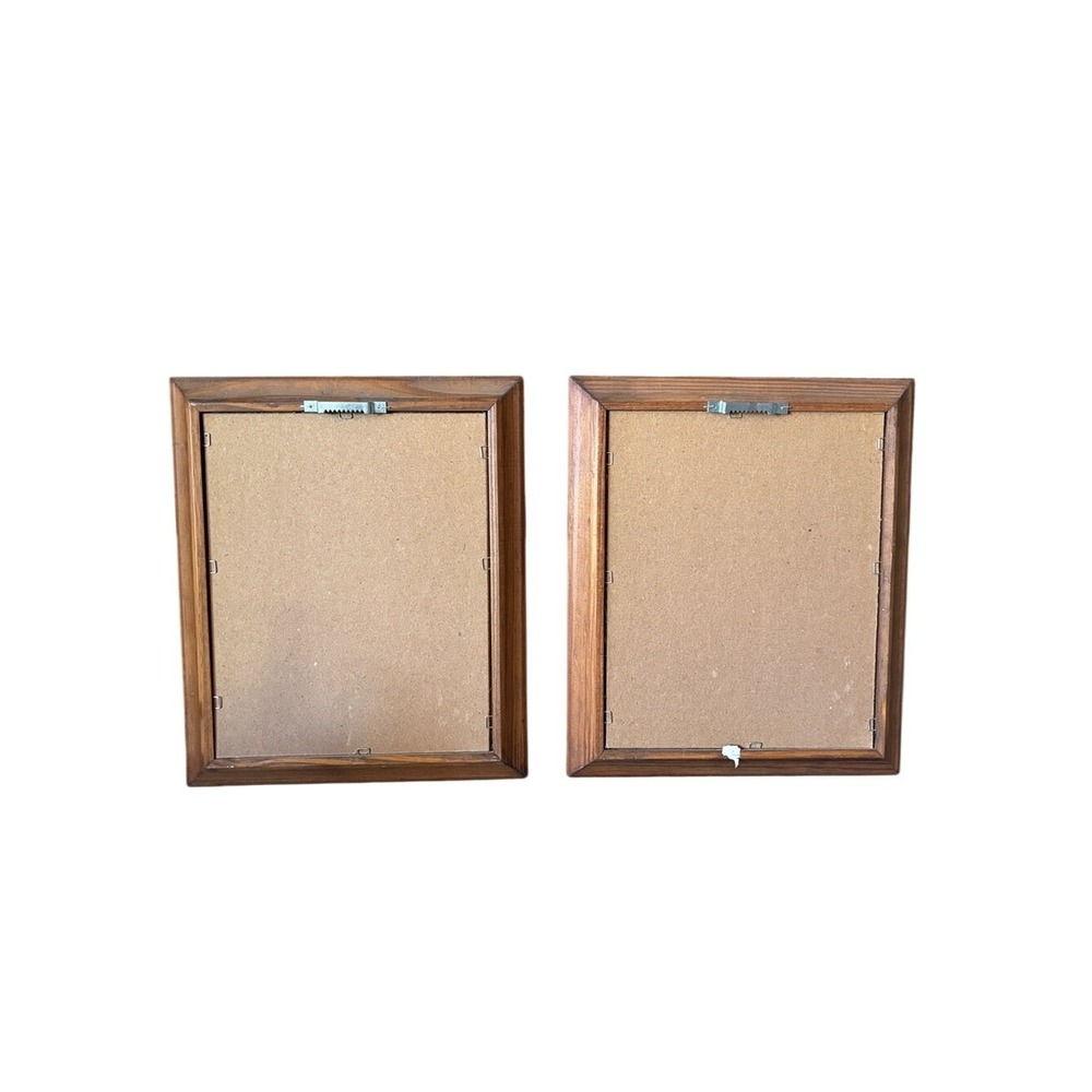 "Gary" and "Gretchen" Vintage Pair Framed Pictures by J. Ingwersen 10"x12" Each - Picture 2 of 7